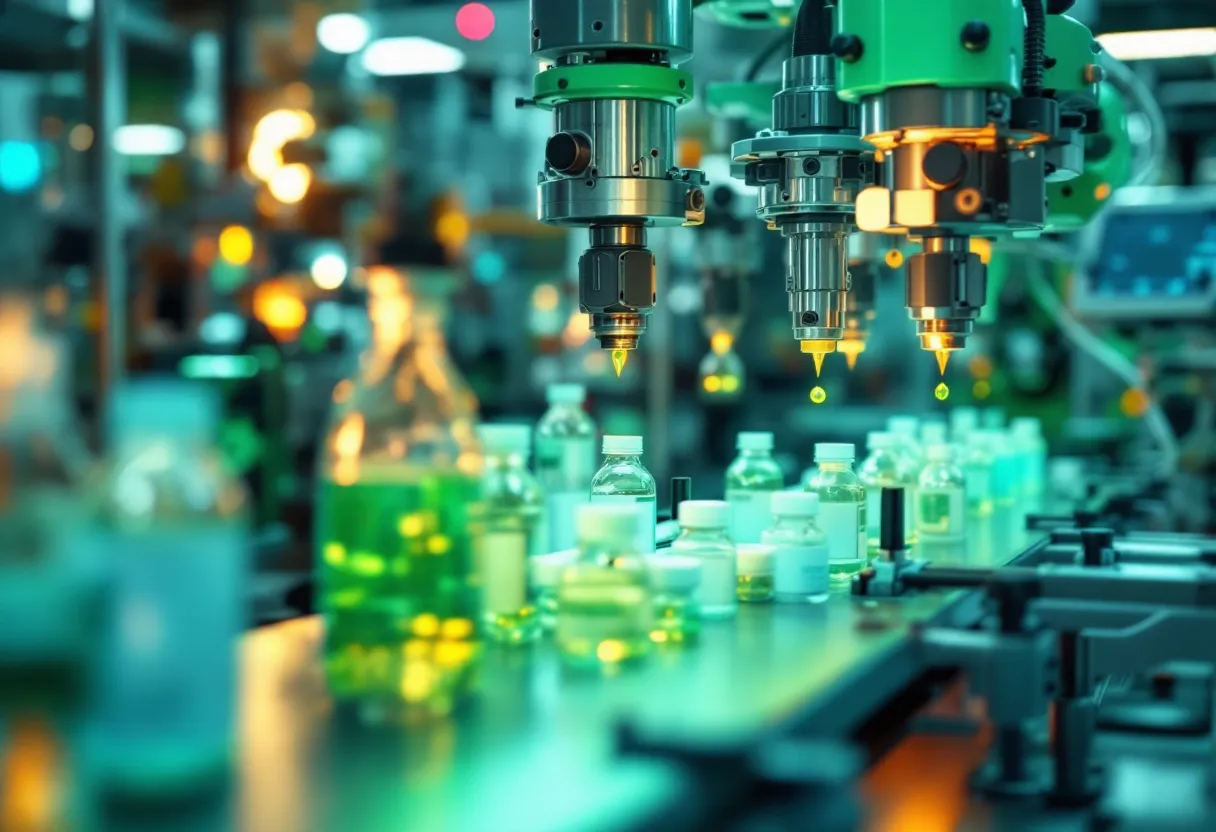 Pharma-Reinraum mit GMP-konformer Anlagentechnik